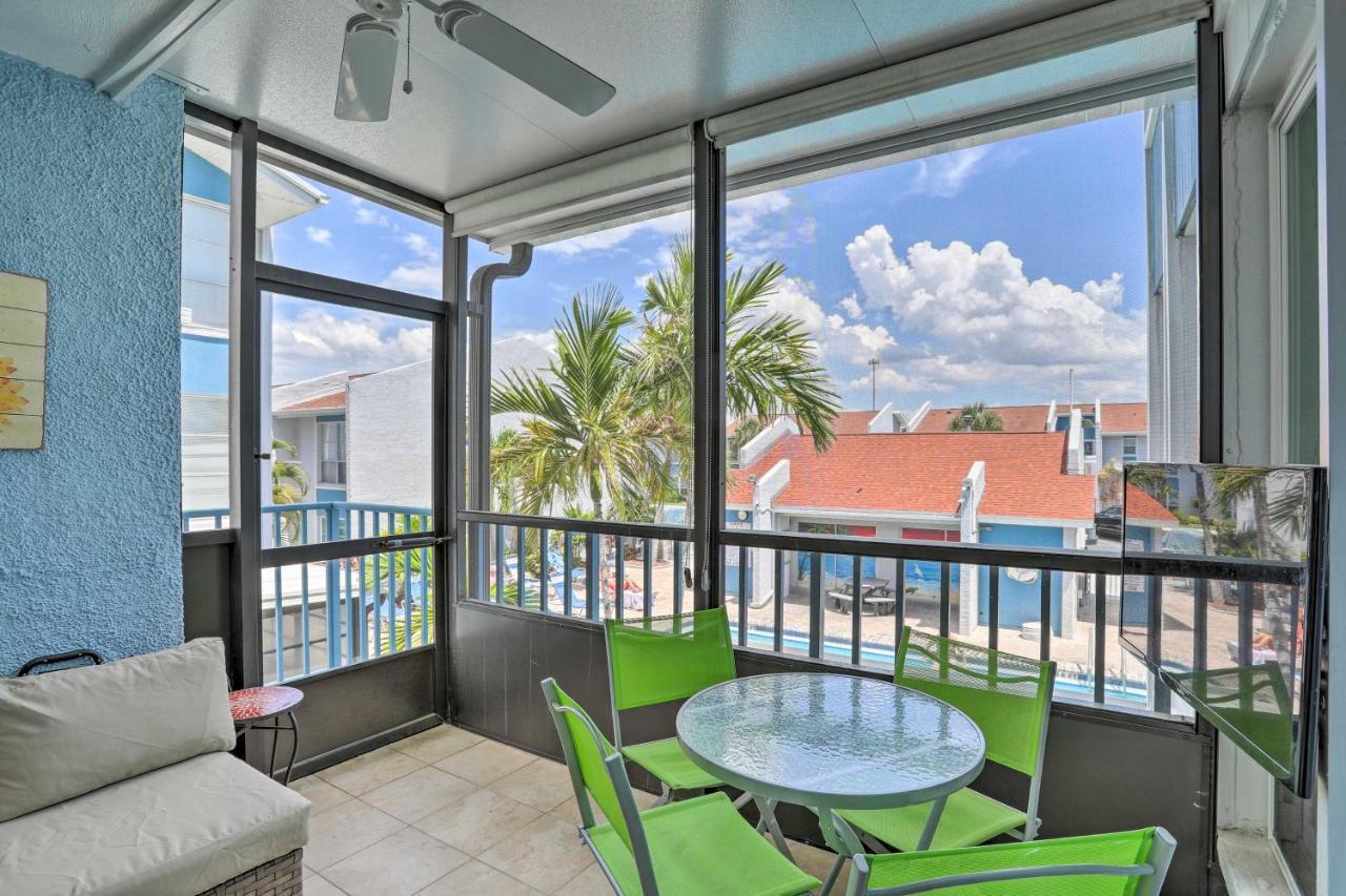 Poolside Madeira Beach Abode With Balcony! Villa St. Pete Beach Exterior photo